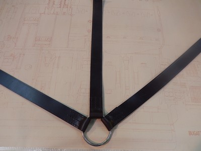 Leather Spare Wheel Strap Set - GP Cars and T40